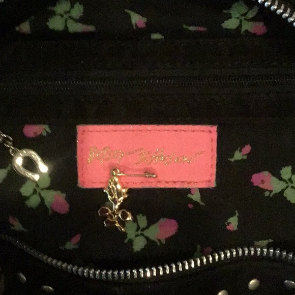 Betsey Johnson suede handbag - Picture 7 of 9